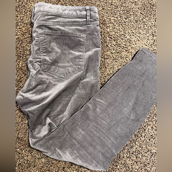 Expensive brand new Loft grey velvet jeans❤️ - Picture 2 of 3